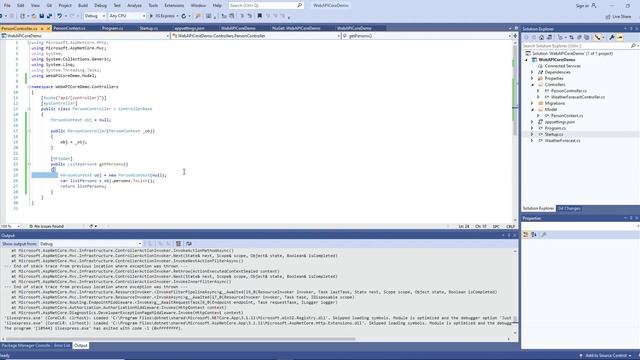 Asp.net Core Web API CRUD operations with Entity Framework for beginners смотреть онлайн