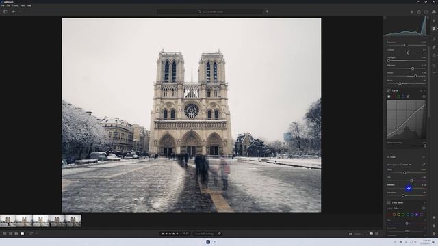 Paris Under The Snow | Adobe Photoshop 2023 with IA | Chill Edits смотреть онлайн