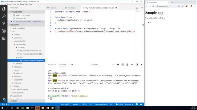 Redux Saga + TypeScript смотреть онлайн
