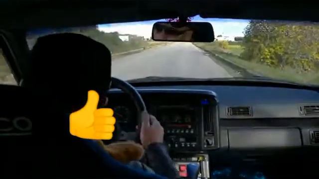 Volvo 480 turbo relax on the road POV style смотреть онлайн