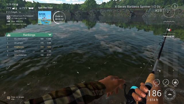 Spin The Trout - Fishing planet смотреть онлайн