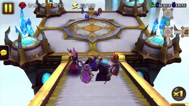 Heroes and Titans 3D Battle Arena iOS Walkthrough - Part 59 - Last Dungeon Power 16000 смотреть онлайн