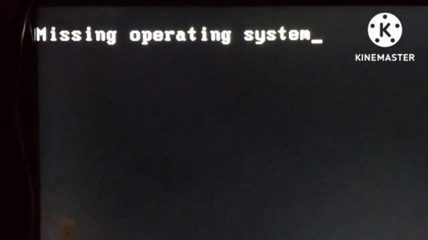 Missing operating system