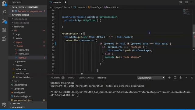 Lección 24: Trabajo en equipo con GitHub (y algo más sobre alertas) (2/4) смотреть онлайн