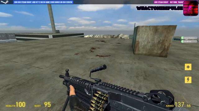 Epic PVP Gmod run from WeActOnImpulse! 16 kills 1 death! смотреть онлайн