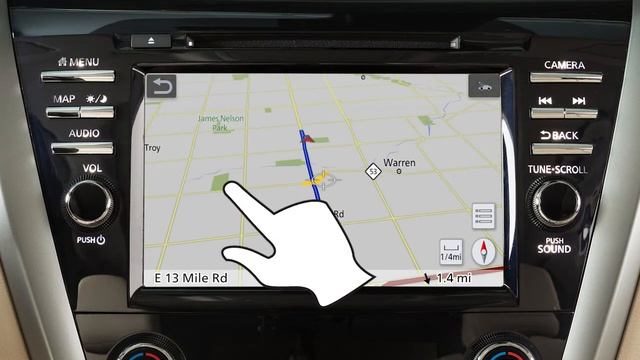 2022 Nissan Murano - Map Screen Overview (if so equipped) смотреть онлайн