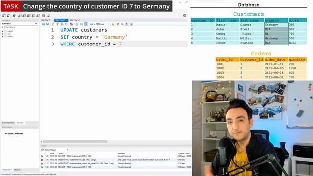 SQL Update - Modify Data in Database - SQL Tutorial #33 смотреть онлайн