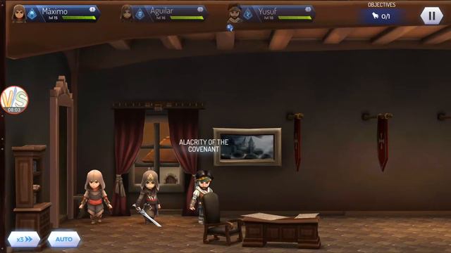 Animus Challenge Invincible Walkthrough Part 2, Assassins Creed Rebellion Gameplay смотреть онлайн
