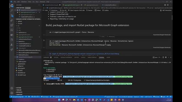 Calling Microsoft Graph from Polyglot Notebooks (.Net Interactive) смотреть онлайн