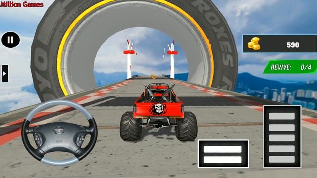 Insane GT Stunts - Mega Ramp Games - Monster Truck Game - Truck Car Driving Game - Android GamePla смотреть онлайн