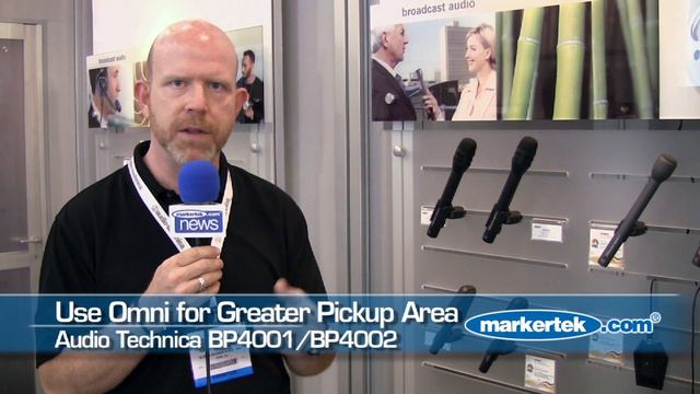 Audio Technica BP4001/BP4002 Dynamic Handheld Microphones смотреть онлайн