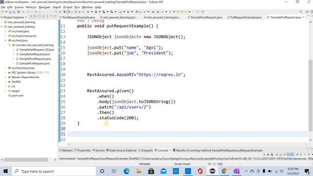 Rest Assured Tutorials | Tamil | Static Import | PUT | PATCH | DELETE | 04 | REST API Testing | LAO смотреть онлайн