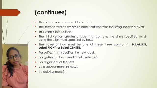 Abstract Windowing Toolkit AWT Controls In Java | Khavya Shree C S смотреть онлайн