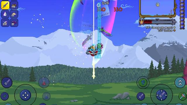 Me with god mode in terraria in a nutshell