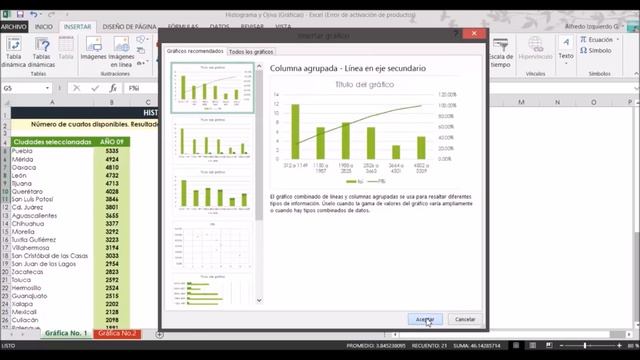 Gráficas de Histograma y Ojiva para: Excel 2013 смотреть онлайн