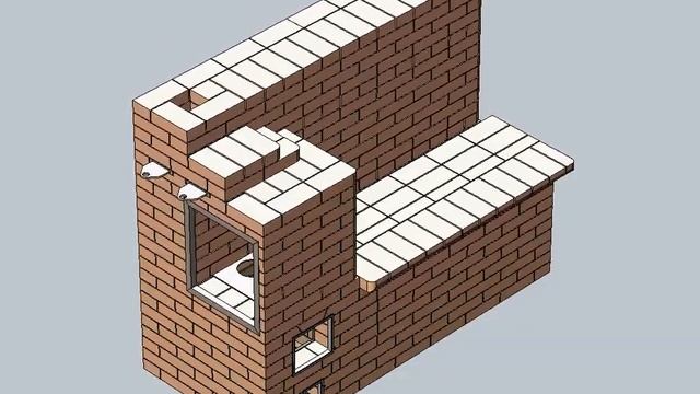 печь стена своими руками с лежанкой и плитой чертежи смотреть онлайн