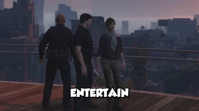 GTA 5 but you can talk to any NPC смотреть онлайн