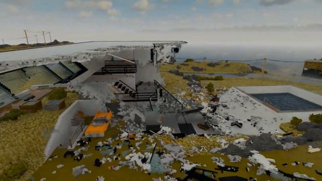 Nanites vs Collapsing Building in Teardown смотреть онлайн