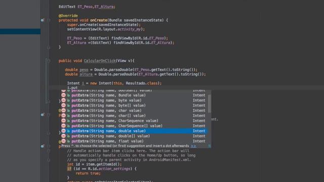 Ejercicio del curso de Android(IMC) смотреть онлайн