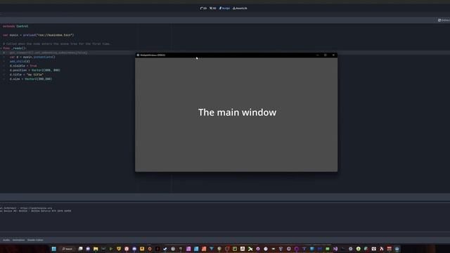 Godot 4 Multiple Windows смотреть онлайн