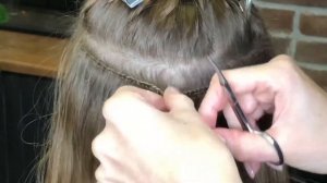 Как снять голливудское наращивание/ снятие тресса