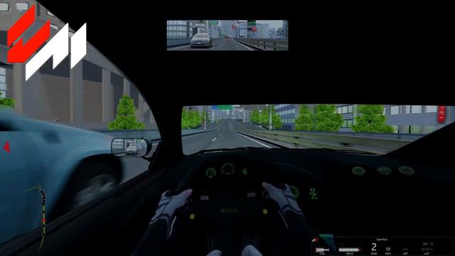Fast & Furious: 1995 Mitsubishi Eclipse cutting through Shutoko traffic Flat out | Assetto Corsa смотреть онлайн