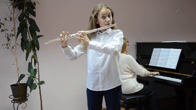 Котвицкая Елизавета, 12 лет, 6 класс. Ф. Верачини. Аллегро (из сонаты №6 a-moll) смотреть онлайн