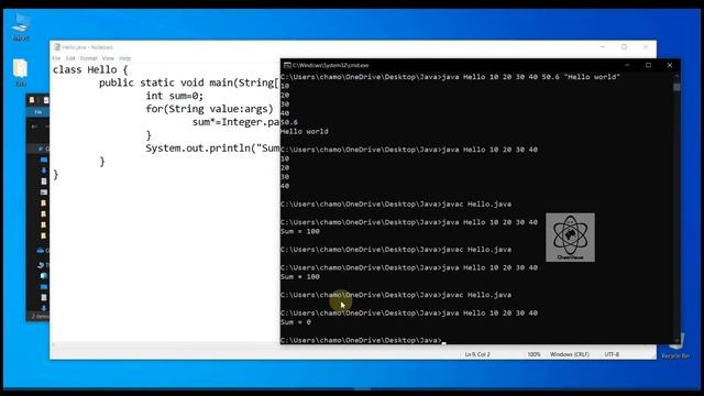 Java Sinhala By ChamiViews Part 73 - Command Line Arguments - Part 02 смотреть онлайн