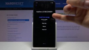 Выход из режима восстановления на Realme C21 / Как выключить Recovery Mode на Realme C21?