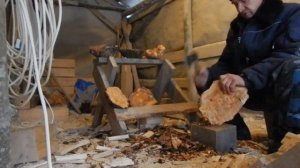 Берёзовый кап , подготовка к сушки