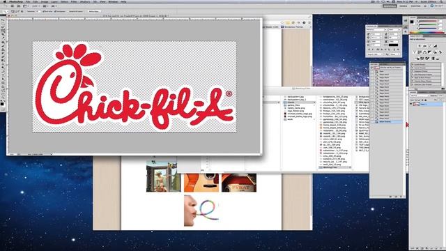Quickly crop a vector img for website in Photoshop CS5 смотреть онлайн