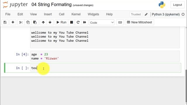 String Formatting In Python | How To Format String In Python | Python Tutorial смотреть онлайн