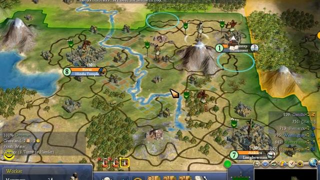Let's Play Civilization 4 Beyond The Sword 1v5 - 7 смотреть онлайн
