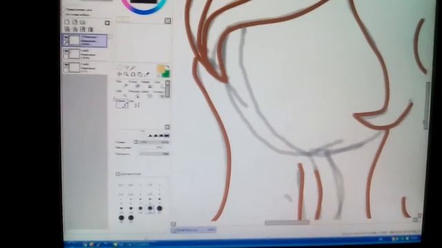 Рисую своего перса в Easy Paint Tool SAI (Часть 2) смотреть онлайн