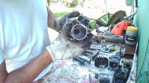 Ремонт двигателя на триммере Patriot PT 3055.mp4