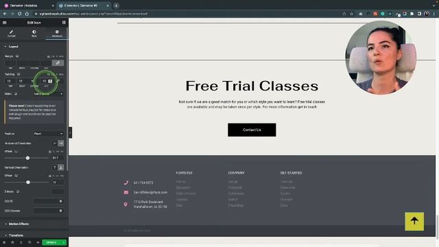 SCROLL TO TOP BUTTON in Elementor for FREE No CODE OR PLUGIN REQUIRED смотреть онлайн