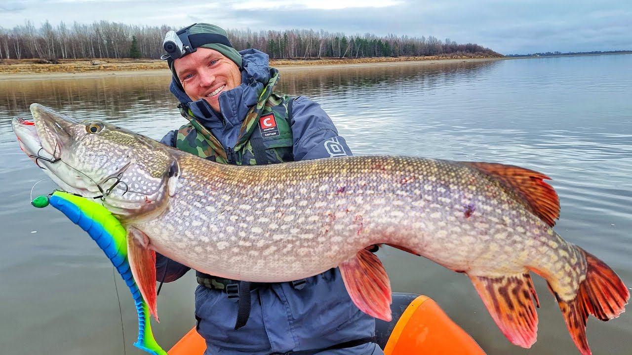 ЭТО УЖАС! ДИКИЕ УДАРЫ КРУПНЯКА В ЯМЕ! ОЧЕНЬ БОЛЬШИЕ приманки и трофейная ловля! Часть 1 смотреть онлайн