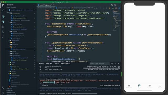 Flutter, Laravel, Vue - Idea To Deployment - Part-26- Rendering Forum Questions смотреть онлайн