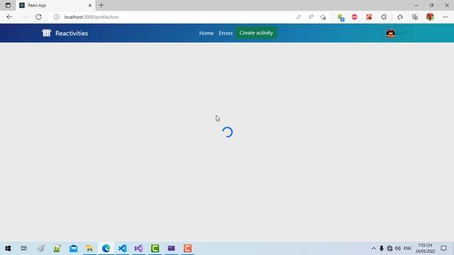 Reactivities Social network events course (DotNet 5 + React 18) смотреть онлайн