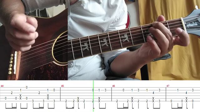 [TUTO & TAB] What a Life - Scarlet Pleasure - Fingerstyle - Tab in Description смотреть онлайн
