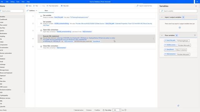 Power Automate Desktop #205 || How to Get Top 5 salaries by Using SQL Query смотреть онлайн