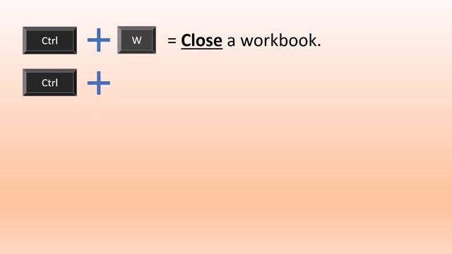 Microsoft Excel Shortcuts key: Close,Open,Save and Home Tab смотреть онлайн