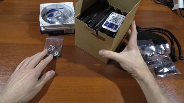 Корпусные вентиляторы ARCTIC F12 и вентилятор для процессора. смотреть онлайн