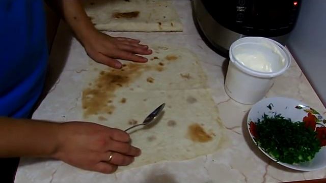 Рулет из лаваша и копченой курицы смотреть онлайн