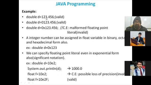 JAVA : Variable, Literal, B ScIT 3rd Year смотреть онлайн