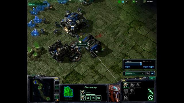 Star Craft 2 - [P] Zealot Rush Strategy! смотреть онлайн