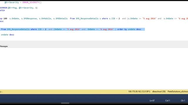 SQL server error смотреть онлайн