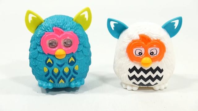 Furby Boom #7 Laughing and #8 Wobbling - 2013 McDonalds Happy Meal Toy Review смотреть онлайн