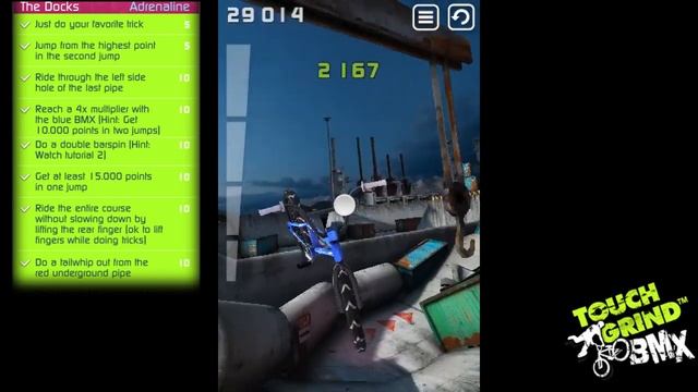 BMX TouchGrind - The Docks Walkthrough HD смотреть онлайн