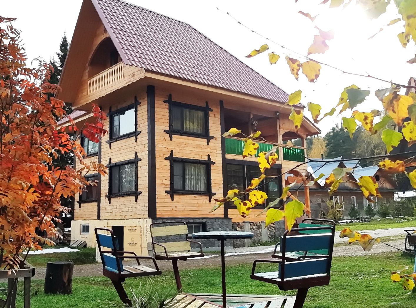 Усадьба Лебедь с.Турочак Республика Алтай. смотреть онлайн